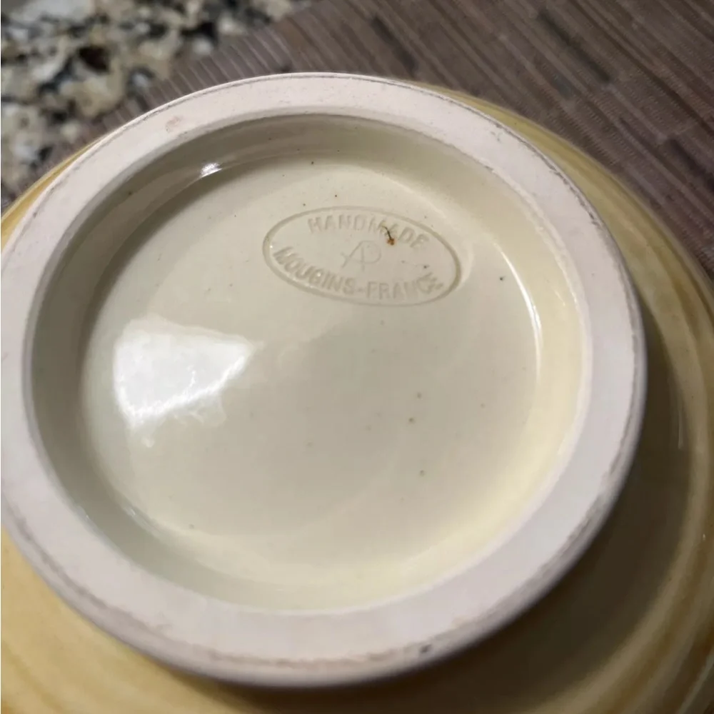 Mougins France pottery bowl.  Unique find
